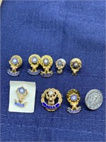 Elks lodge pin lot