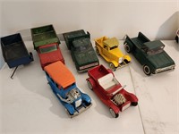 Vintage Metal Toy Trucks