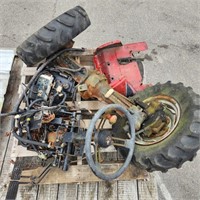YD Compact Tractor axle & power steering