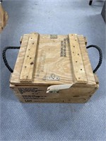 Wood Explosives Box 18"L x 15"W x 12"H