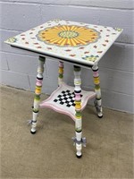 Painted Parlor Table