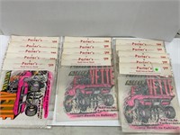 14 PORTOR'S ROACH IRON ON MUSCLE CARS DECALS