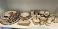 Vintage Mid mod stoneware Dishes