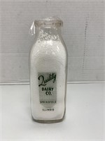"Quality Dairy Co" Pint Milk Bottle