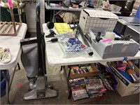NICE KIRBY VACUUM CLEANER W ATTACHMENTS ON TOP