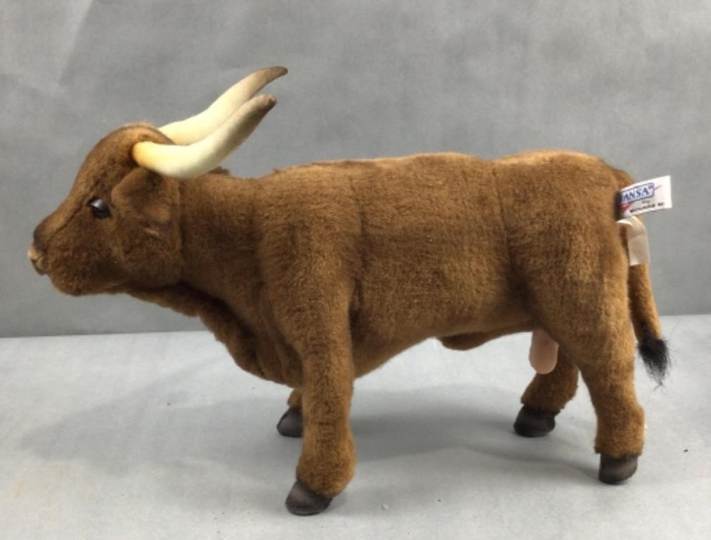 Hansa plush bull