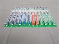 (12) New Gum Toothbrushes - Ultra Soft Super-Tip