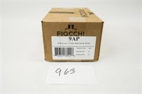 1000RNDS/50BOXES OF FIOCCHI RANGE DYNAMICS 9MM 115