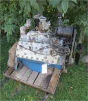Ford 404 Flat head V8 motor.