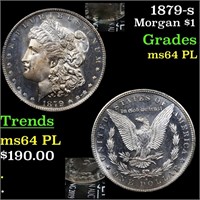1879-s Morgan $1 Grades Choice Unc PL