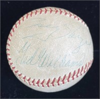 Ted Williams autographed baseball-no COA