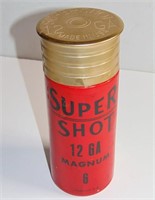 VINTAGE SUPER SHOT 12 GA MAGNUM 6 VODKA DECANTER