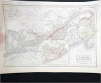 Map of new Brunswick, c.1860