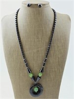 Hematite Necklace Set