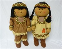 Prima Creations 24" Standing Native American Dolls