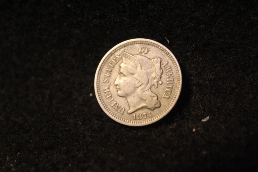 1871 3 Cent Nickel