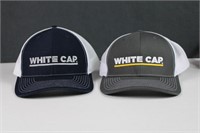 White Cap Ball Caps