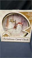 New 8” Christmas carol clock