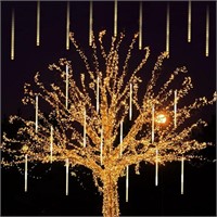 24 Tubes Meteor Shower Lights, Outdoor Icicles