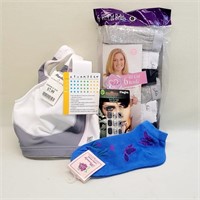 New Ladies Items - Bra, Underwear, Socks, Nails