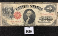 1917 One Dollar Large Note