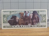 Greyhound banknote