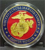 US Marine corps challenge coin