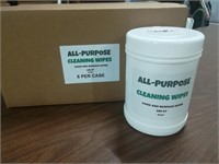 (6) All-Purpose Cleaning Wipes (1 Case)
