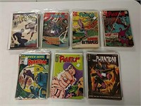 67 The Phantom comics.  Including Charlton, Gold