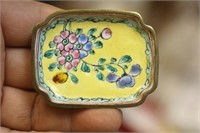 Antique Chinese Small Rectangular Dish