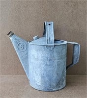 No. 6 Galvanized Watering Can