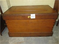 Early Pine Carpenter's Tool Chest w/