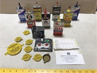 Household Oil, Pennzoil Jar Caps, Phillips 66 Jar