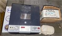 Vintage Crowncorder Reel to Reel Tape Recorder