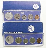 (2) 1967 Special Mints