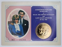 1981 Princess Di & Charles Commemorative