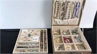 Travelers Jewelry Case with Contents