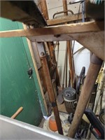 Garage back room of items
