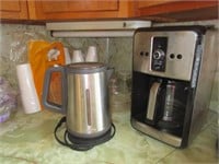 KRUPS USED COFFEE POT, PINT JARS, & MORE