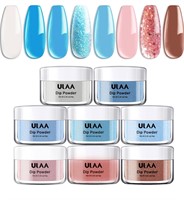 8 Colors ULAA Dip Powder Nail Set