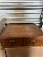 Large Vintage File Box