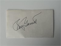 Betty Garrett original signature