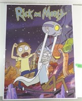 Rick and Morty Poster 24 x 18