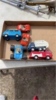 Large lot of tonka toys and cars