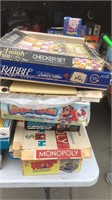 Big stack of games including mouse trap etc
