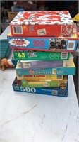 Awesome stack of kids puzzles including Disney