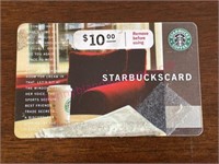 Starbucks $10 Gift Card