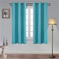 Hiasan Insulated Blackout Curtains  Turquoise