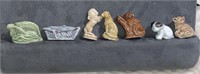 Wade Figurines tiny ceramic figures