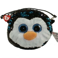 Lot of 2 Sequin Purse Penguin